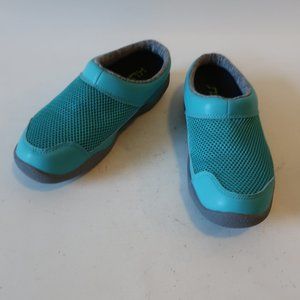 KURU DRAFT 200111 MESH VEGAN LEATHER MULE CLOGS 8*